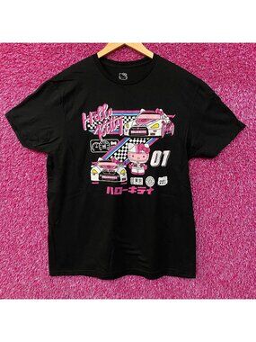 Sanrio Hello Kitty Racing Tokyo Speed Cute Graphic T-Shirt Large